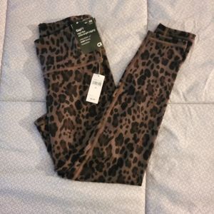 GapFit XS animal print leggings, NWT